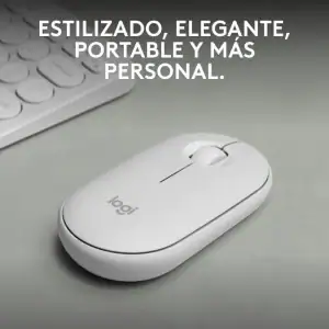 Mouse Bluetooth Logitech Pebble2 m350s Blanco 910-007047