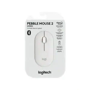 Mouse Bluetooth Logitech Pebble2 m350s Blanco 910-007047