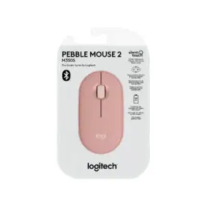 Mouse Bluetooth Logitech Pebble2 m350s Rosa 910-007048