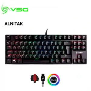 Teclado Gaming VSG Alnitak Black Switch Red