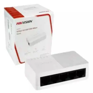 Conmutador Hikvision 10 100 DS 3E0505D O 5 puertos