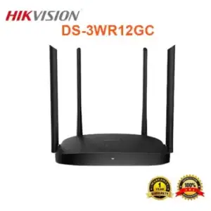 Enrutador inalámbrico Hikvision con puerto Gigabit AC1200   DS 3WR12GC US