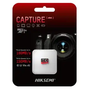 Micro SD Hiksemi Capture 128gb Class 10 V30 Xc I