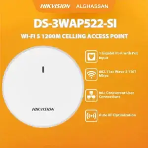 Punto de acceso de telefonía móvil Hikvision DS-3WAP522-SI(O-STD) Wi-Fi 5 1200M
