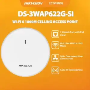 Punto de acceso telefonía móvil Hikvision DS-3WAP622G-SI(O-STD) Wi-Fi 6 1800M