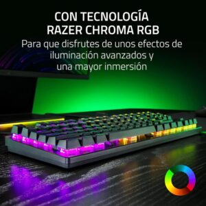 Teclado USB Razer Huntsman V3 X TKL Switch Purple