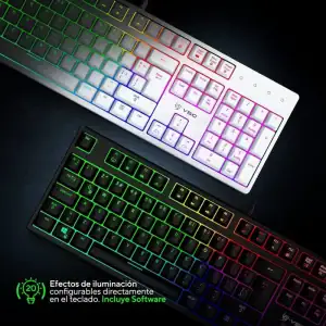 Teclado Vsg Alnilam Rgb White Kailh Red Switch