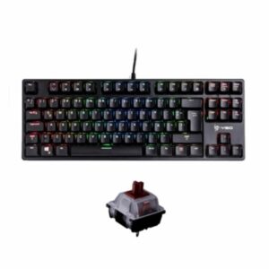 Teclado VSG ALNITAK RGB Black Mecanico Kailh Café