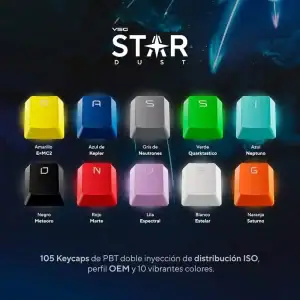 Set de Keycaps VSG STARDUST VG-KC207