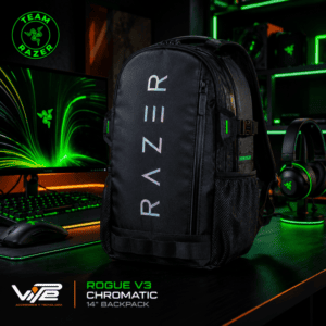 Morral Razer Rogue V3 Chromatic Edition 14 Pulgadas para Laptop, Gaming y Movilidad Tecnológica