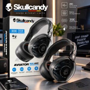 Audifonos Skullcandy Aviator 900 ANC Inalambricos Negro