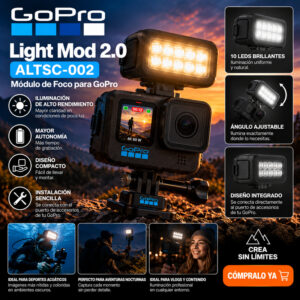 Módulo de Foco GoPro Light Mod 2.0 ALTSC-002