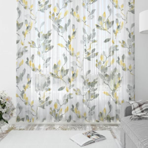 Stoff-Tagesvorhang Dottikon