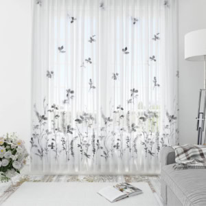 Stoff-Tagesvorhang Bellach