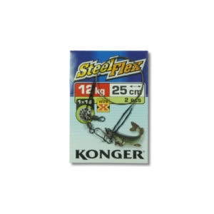 Konger Stahlvorfach Wire X Steelflex 12kg