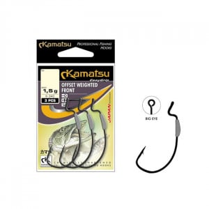 Kamatsu Offset Hook Weighted Front