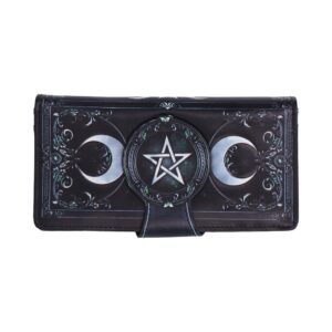 Triple Moon Embossed Purse 18.5cm