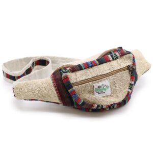 Bum Bag - Hemp & Cotton (asst)