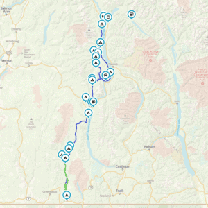a map Granby Whatshan Edgewood shelter bay