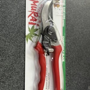 Samurai KS-4T Forbice da Pota Professionale a Lame Rette – Ideale per Potatura, Innesti e Frutteto