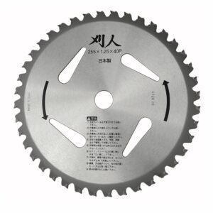 Disco Professionale per Decespugliatore 40 Denti in Acciaio SKS-5 e Widia – Made in Japan - foto 1