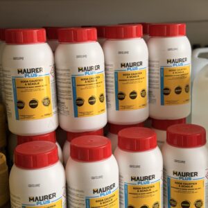 Maurer Maurer Plus Soda Caustica a Scaglie 1 kg – Idrossido di Sodio ad Alta Purezza per Disostruzione Scarichi e Pulizia Profonda
