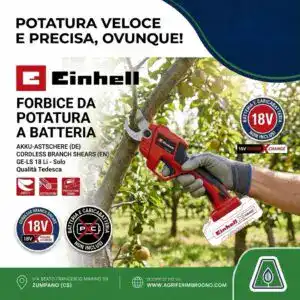 Einhell GE-LS 18 Li - Forbice da Potatura a Batteria 18V Power X-Change