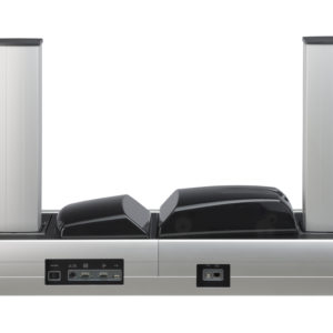 Combining the power of an industrial machine with the flexibility of a desktop printer, the Evolis Quantum 2 dual-sided printer offers versatility and modularity for any organization requiring high-volume printing of plastic ID cards.
