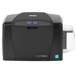 The Fargo DTC1000Me monochrome single-sided printer provides a reliable, convenient, and affordable single-color printing and encoding solution for small to medium sized ID applications.