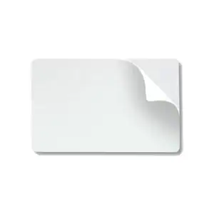Datacard StickiCard 597640-001 CR80.10 Mil Adhesive Backed PVC Cards