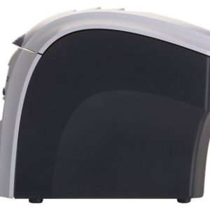 The Magicard Pronto printer offers easy-to-use, hand-fed card printing for your on-demand printing application, and is a great value for companies printing cards at smaller locations.