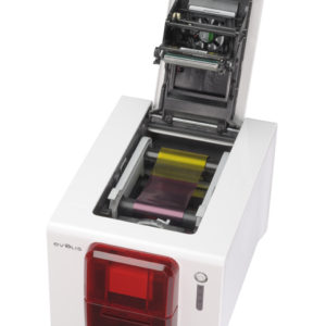 The Evolis Zenius Classic single-sided ID card printer is a compact, lightweight printer that is designed for low-volume and on-demand printing.
