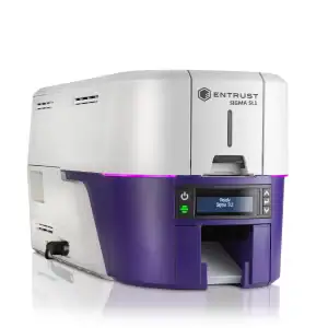 Entrust Datacard Sigma SL1 ID Card Printer - Single-Sided