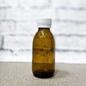 Флакон аптечный 125-28 125мл. темное стекло