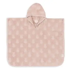 Jollein - Poncho de bain éponge Miffy Jacquard Wild Rose