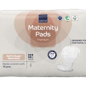 ABENA Serviettes Hygiéniques Maternité 15 Unités