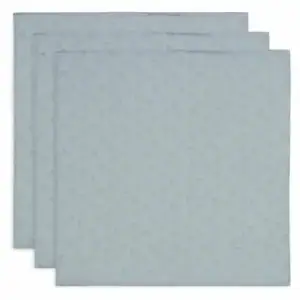 Jollein Lange Gaze de Coton Small 70x70cm Miffy Silhouettes - Sea Green - 3 Unités