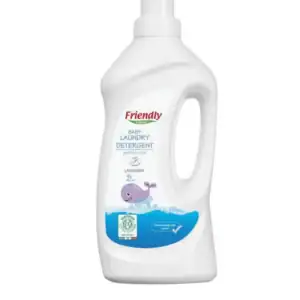 Friendly Liquide Lessive Bébé 100% Naturel 1L Lavande