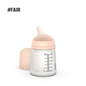 Suavinex Biberon anti-colique ZERØ.ZERØ™ 180 ml débit adaptable (A) +0 mois