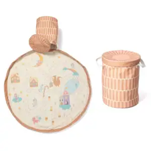 Play&go tapis de jeu & panier à jouets - fairyworld