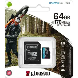 Kingston Micro SD kaarten + adapter