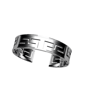 Βραχιόλι Χειροπέδα Circle Bangle  Μαίανδρος ασημένιο 925 (επιλογές) ΒΑ0023Β