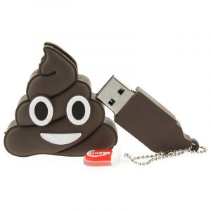 Originelle Verpackung: Der USB-Stick als Emoji