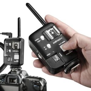 Proprietärer Funkfernauslöser von Wallimex für Canon-Kameras
