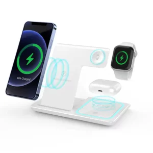 Fast Wireless Charger Wireless Charging Stand Compatible for iPhone  for Samsung Galaxy