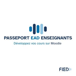 Logo Passeport EAD Enseignants - Développez vos cours sur Moodle