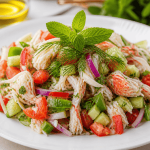 Yengeç salatası tarifi