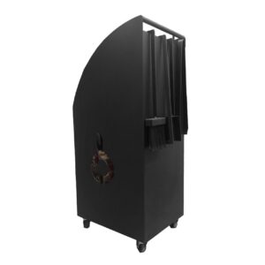 Carrello Portalegna con Set Pulizia Incluso