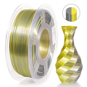 PLA Silk Filament Gold+Silver (1)