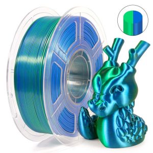 PLA Silk dual Blue+Green 1